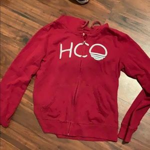 Hollister zip up